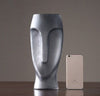 European Creative Modern Face Glass Vase