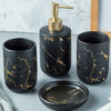 Ceramic imitation marble Bathroom Accessory Set