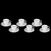 White 6 Oz | 180 Ml Tea Cup & Saucer