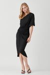 Next To You One Shoulder Drape Dress