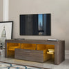 20 minutes quick assemble brown simple modern TV cabinet floor cabinet floor TV wall cabinet