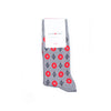 KJ Print Socks (Cool Grey)