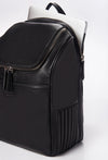 Black Leather Backpack