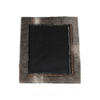 Gray  Cowhide Picture Frame | 8.5