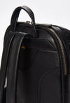 Black Leather Backpack