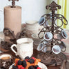 Acanthus Cast Aluminum Spinning Coffee Pod Holder