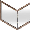 Brown Novelty Accent Wall Mirror | 22.5