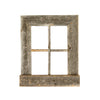 Rustic Weathered Grey Window Frame With Planter | 22