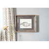 Rustic Cinder Wood Picture Frame With Plexiglass Holder | 11