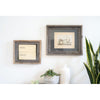 Rustic Cinder Wood Picture Frame With Plexiglass Holder | 11