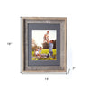 Rustic Cinder Wood Picture Frame With Plexiglass Holder | 11