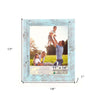 Rustic Blue Wood Picture Frame With Plexiglass Holder | 11