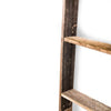 4 Step Rustic Black Wood Ladder Shelf | 14