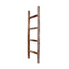 4 Step Rustic Weathered Wood Ladder Shelf | 15