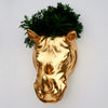 Greek Gold Gilded Wall Planter