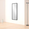 Black Lighted Rectangle Accent Framed Wall Mirror | 20