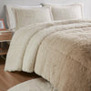 Brielle Ombre Shaggy Long Fur Comforter Mini Set