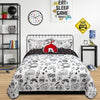 Woven Printed Quilt Bedding Set 2 Piece Twin Gaming