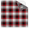 Woven Flannel Pigemnt Printed Comforter K. Plaid