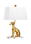 Antique Gold Flossie Table Lamp by Chelsea House