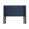 Amelia Upholstery Navy Headboard by Madison Park