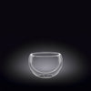 Double-Wall Vacuum Sealed Thermo Glass Bowl 2.7 Fl Oz | 80 Ml