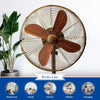 Deco Breeze Oscillating Outdoor Fan with Misting Kit, 3-Cooling Speed Misting Fan with High RPM, Adjustable and Portable Misting Fan, Antique Water Fan, 18 inches