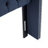 Amelia Upholstery Navy Headboard by Madison Park