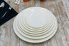 White Dessert Plate 8