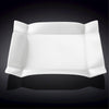 White Square Platter 14