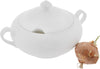 Large White Tureen 95 Oz | 2800 Ml In Colour Box