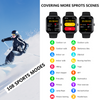 Blood Sugar Glucose Monitor Smart Watch for Diabetics SOS Emergency Alarm Call