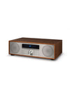 Crosley Fleetwood Clock Radio & CD Player - Walnut