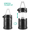 2 in1 Portable Super Bright Tent Camping Light with Ceiling Fan