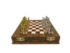 Personalized 13.5 Inches Chess Set Red - Gift Idea for Anyone on Any Occasion - Egypt Chess Figures