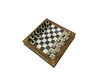 16.5 Inches Large Chess Set - Luxury Chess Pieces with 2 Extra Queens and Wooden Chess Board with Mosaic Details