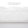 3 INCH DOWN ALTERNATIVE MATTRESS TOPPER