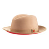 King (Golden Honey) Center Creased Fedora