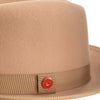 King (Golden Honey) Center Creased Fedora