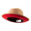 King (Golden Honey) Center Creased Fedora