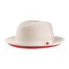 King (Snow White) Center Creased Fedora Hat