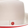 King (Snow White) Center Creased Fedora Hat