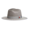 Queen (Oxford Grey) Pinched Crown Fedora Hat