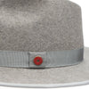 Queen (Oxford Grey) Pinched Crown Fedora Hat