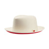 King (Butter Cream Straw) Fedora Hat