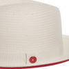 King (Butter Cream Straw) Fedora Hat