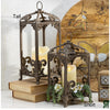 Acanthus Cast Aluminum Lantern by GG Collection