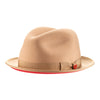 Prince (Golden Honey) Pinched Crown Fedora Hat