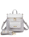 Petit Monaco Diaper Bag | Stone Grey