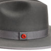 Queen (Cool Grey) Pinched Crown Fedora Hat